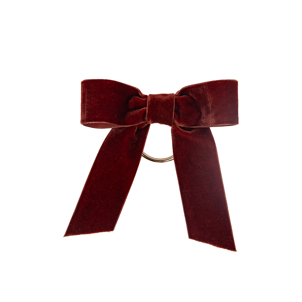 Napkin rings VELVET havana Napkin rings VELVET havana