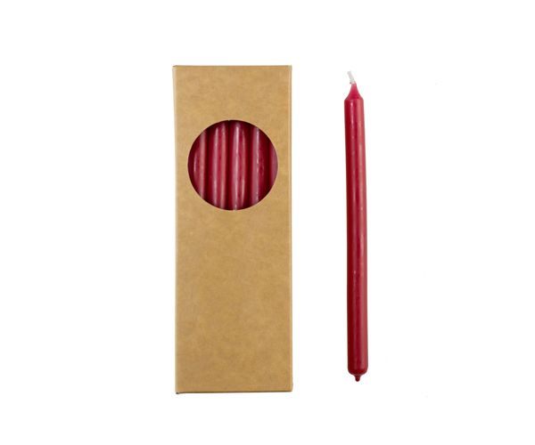 Thin stick candles/tree candles for Stoff Nagel candle holder - linen gray Thin stick candles/tree candles for Stoff Nagel candle holder - linen gray