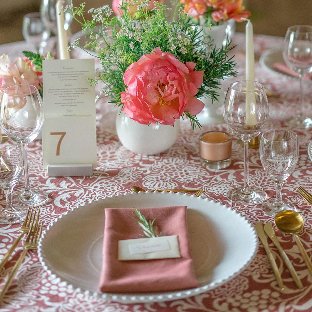 Linen napkin ROSEWOOD Linen napkin ROSEWOOD