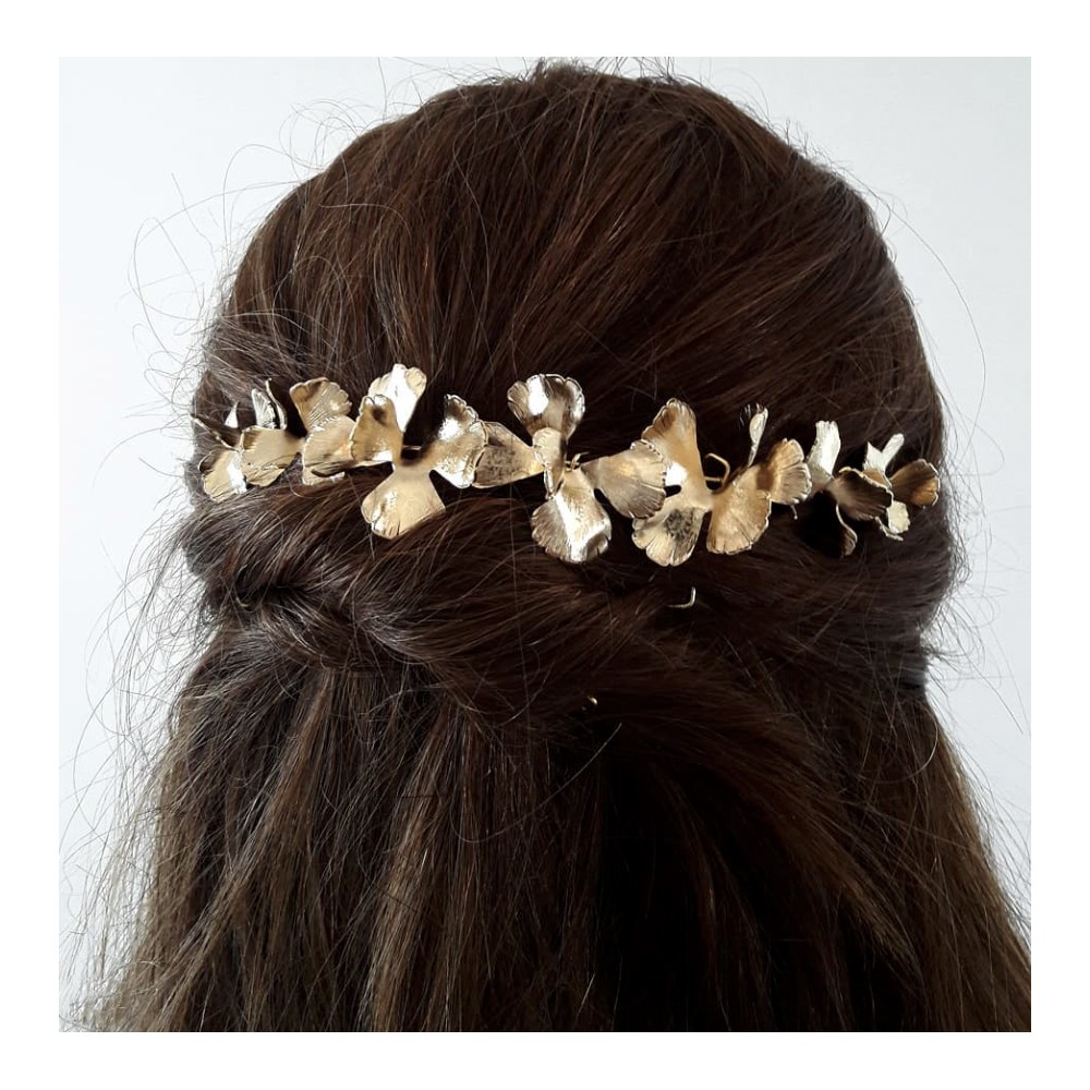 maison-sabben-bridal-headpiece-drape-gold-4 Maison Sabben Bridal Headpiece DRAPE
