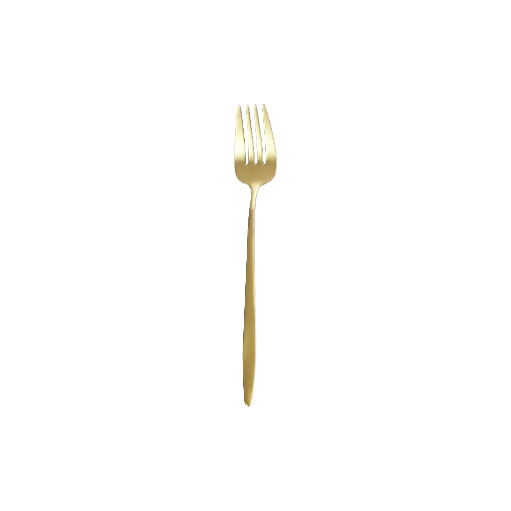 Vorspeisegabel in Goldoptik – Luxuriöses Besteck von Herdmar Vorspeisegabel aus beschichtetem Edelstahl in Goldoptik der GRACE Kollektion – Eleganz für jede Vorspeise