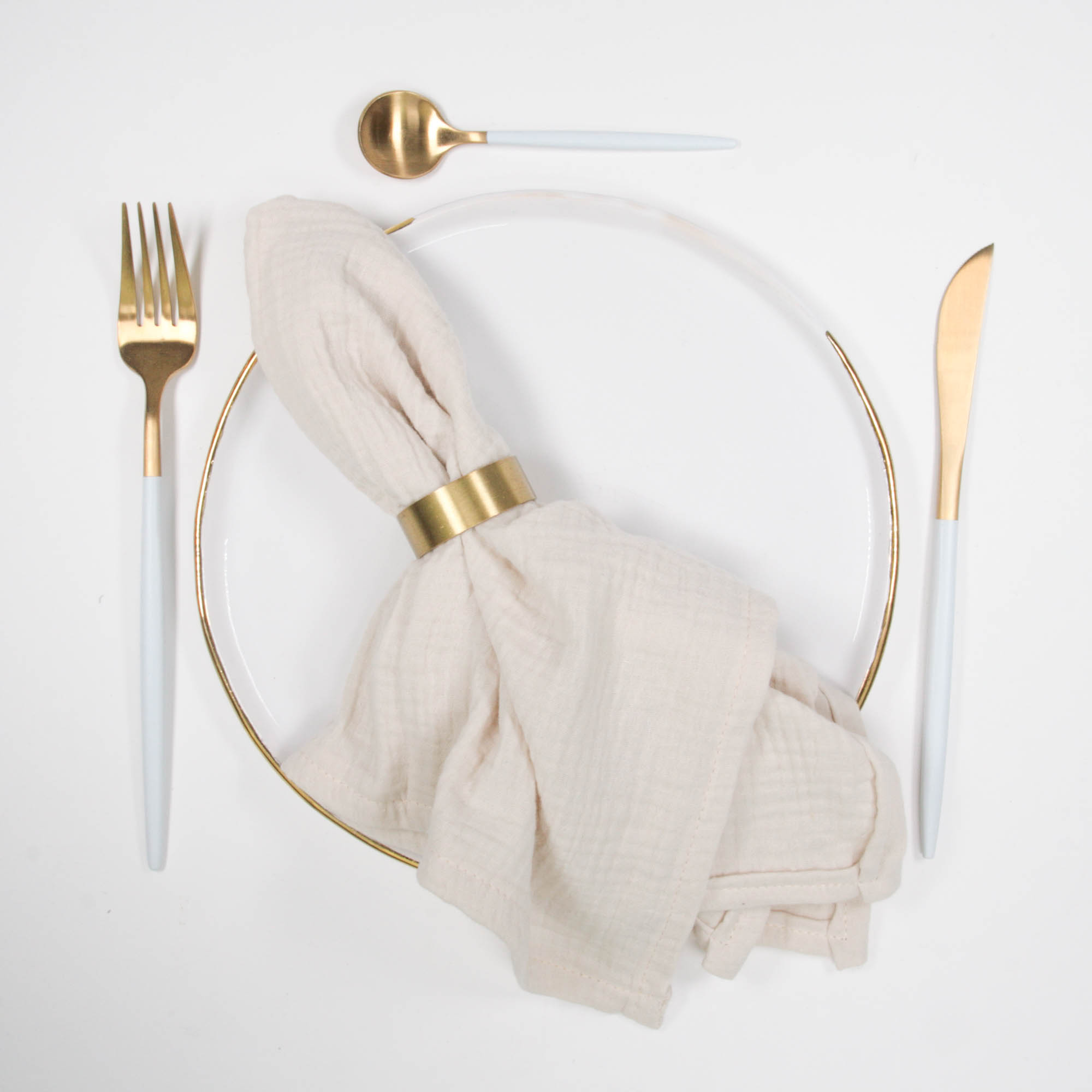 silk-and-linen-musselin-servietten-muslin-napkins-creme-1 Muslin napkin CREME | beige