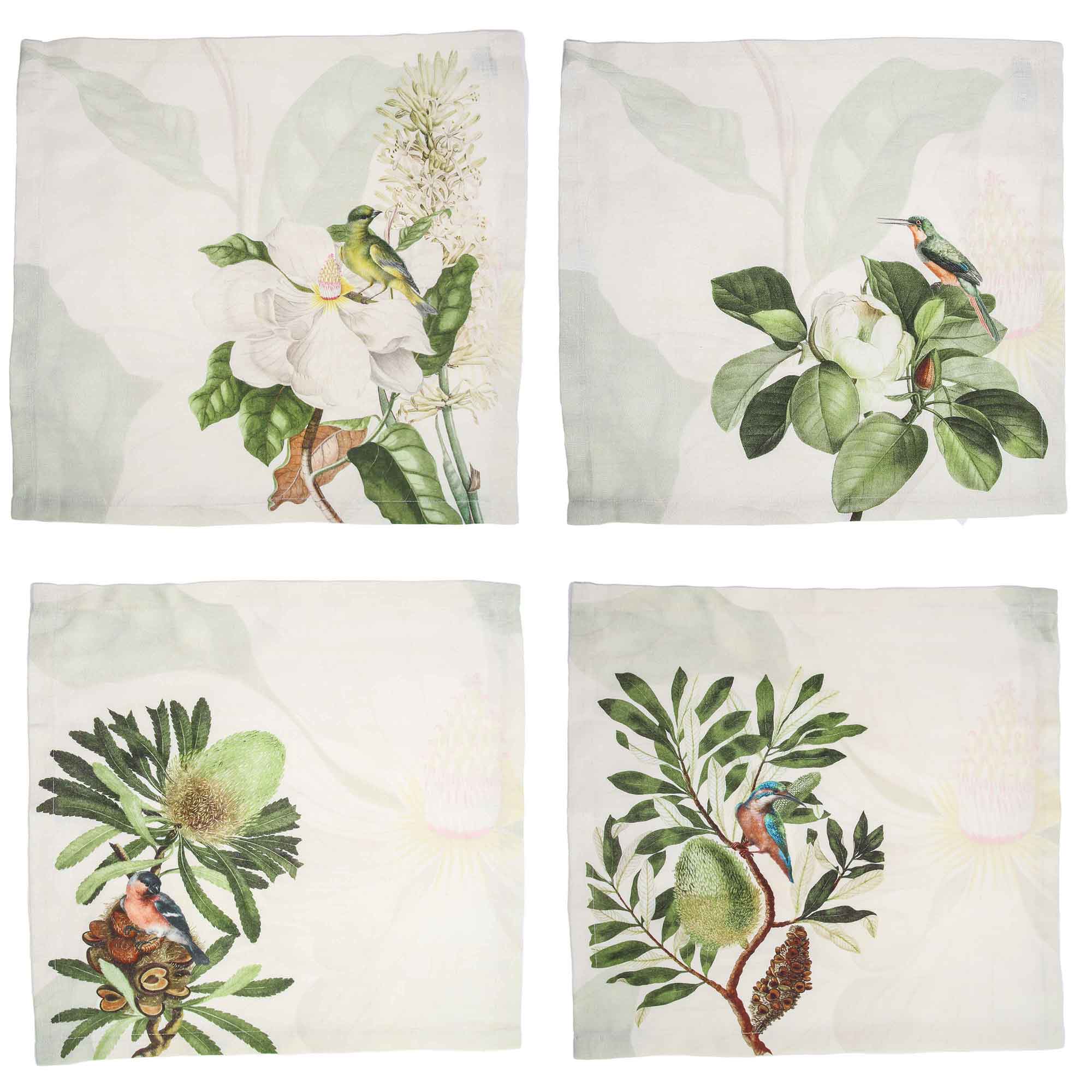 Linen napkin MAGNOLIA