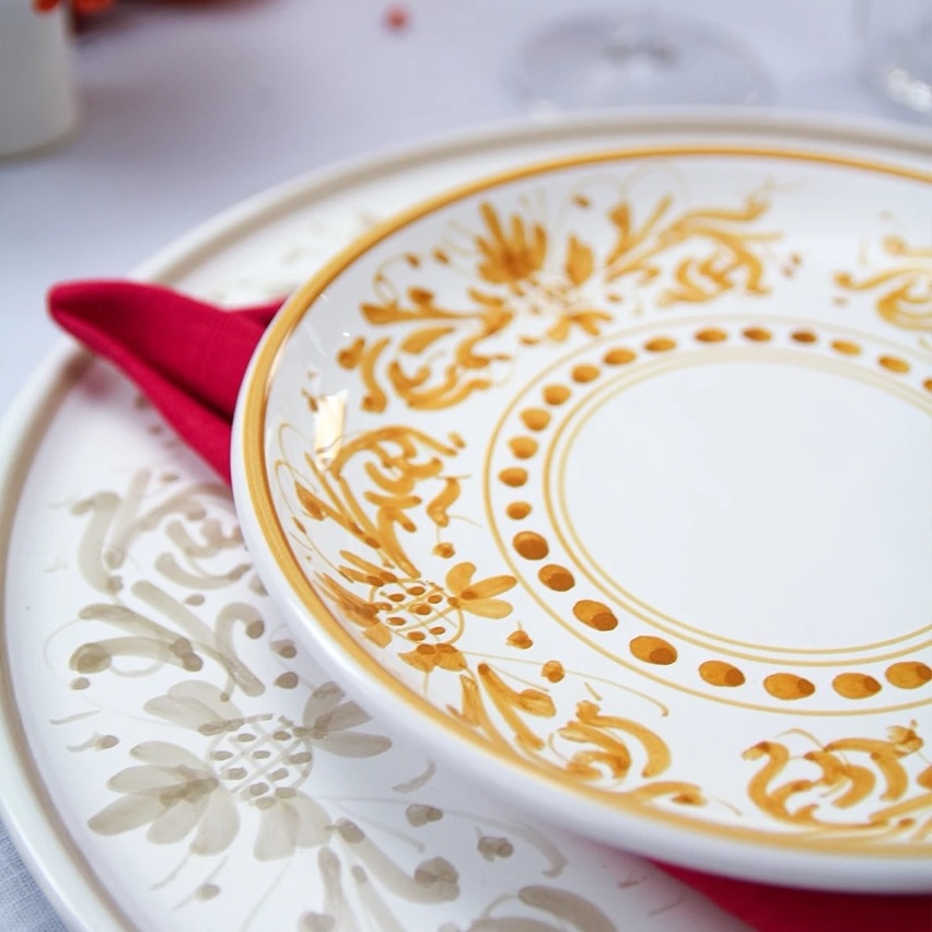 Dessert plate ADELASIA Beige Dessert plate ADELASIA Beige
