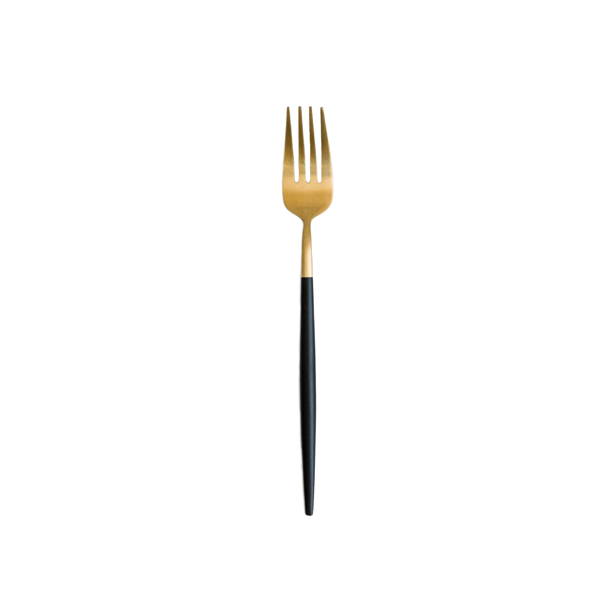 Besteck MOON schwarz gold Speisegabel mieten Besteck MOON schwarz gold Speisegabel mieten