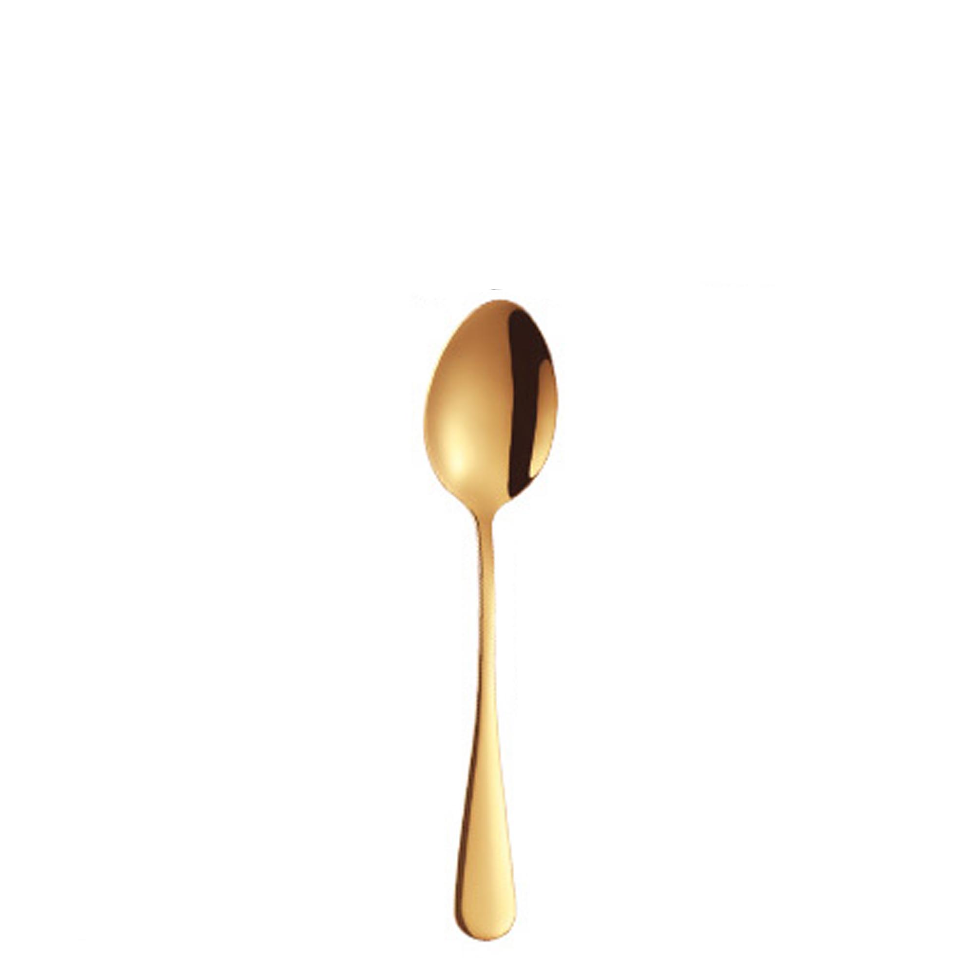 Besteck CLASSIC round gold Kaffeelöffel mieten