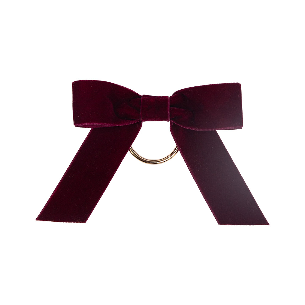 Napkin rings VELVET deep red Napkin rings VELVET deep red