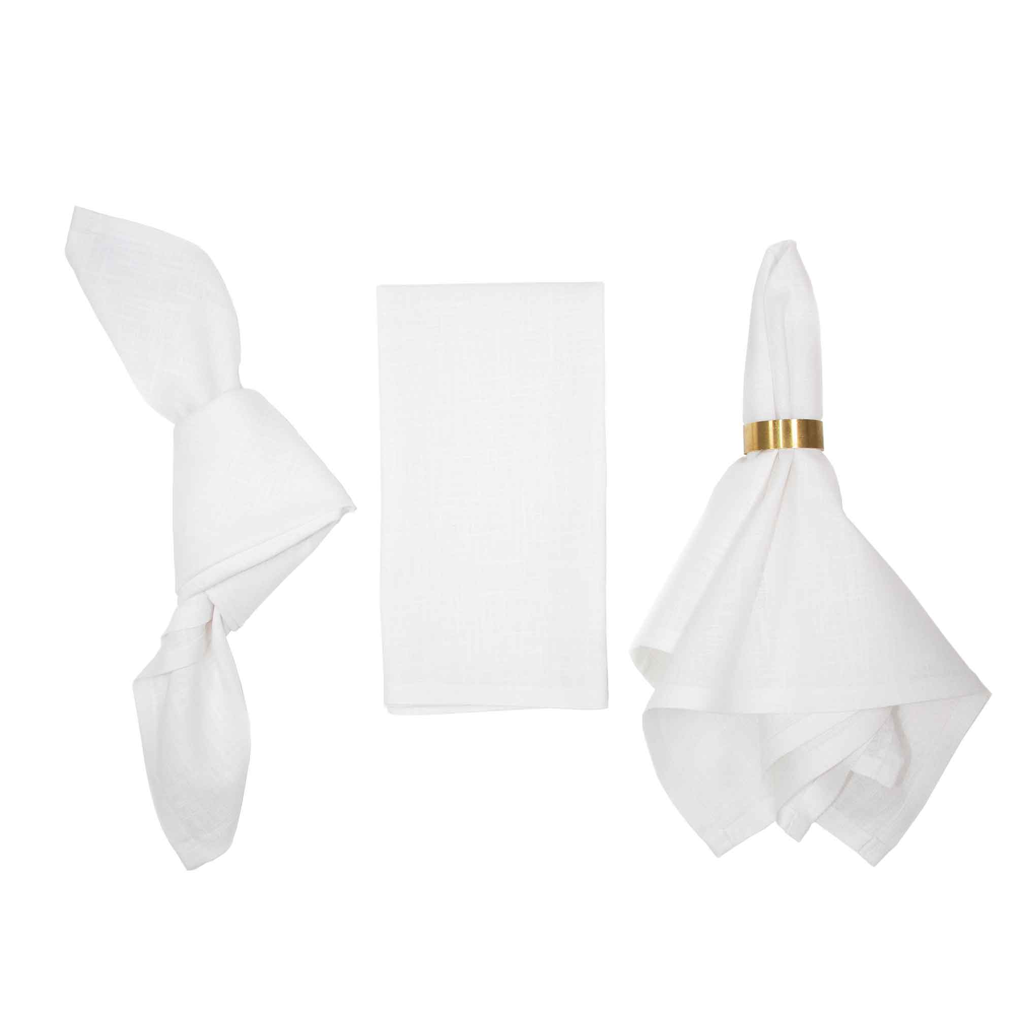 silk-linen-leinenserviette-stoffserviette-weiss-white Linen napkin WHITE