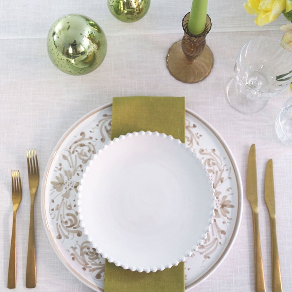 Charger plate ADELASIA beige