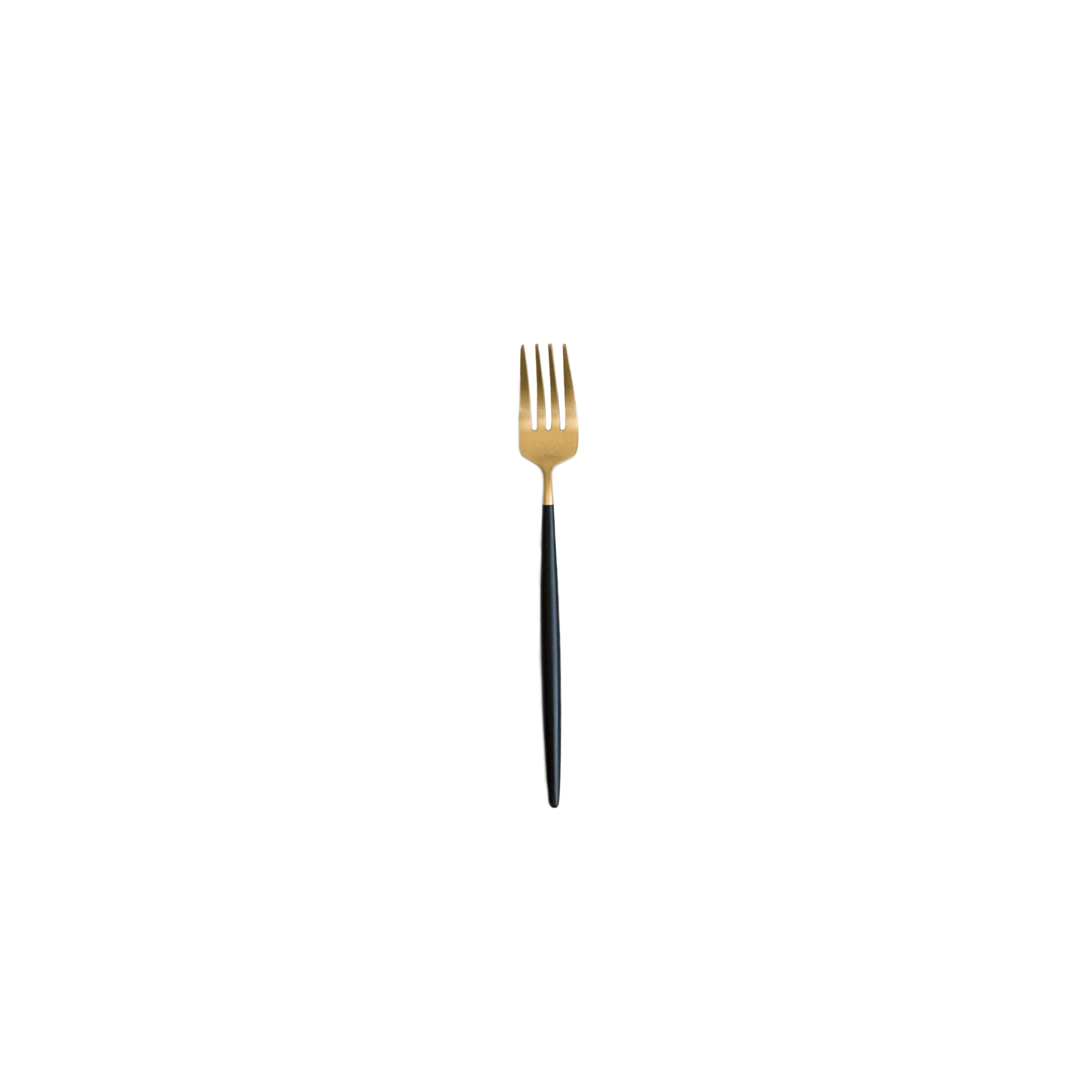 Besteck MOON schwarz gold Kuchengabel mieten Besteck MOON schwarz gold Kuchengabel mieten