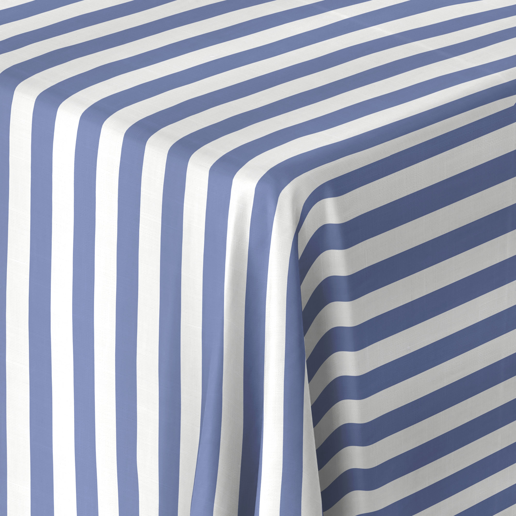 Linen tablecloth STRIPE STEEL BLUE 40 mm - 250 x 350 cm Linen tablecloth STRIPE STEEL BLUE 40 mm - 250 x 350 cm