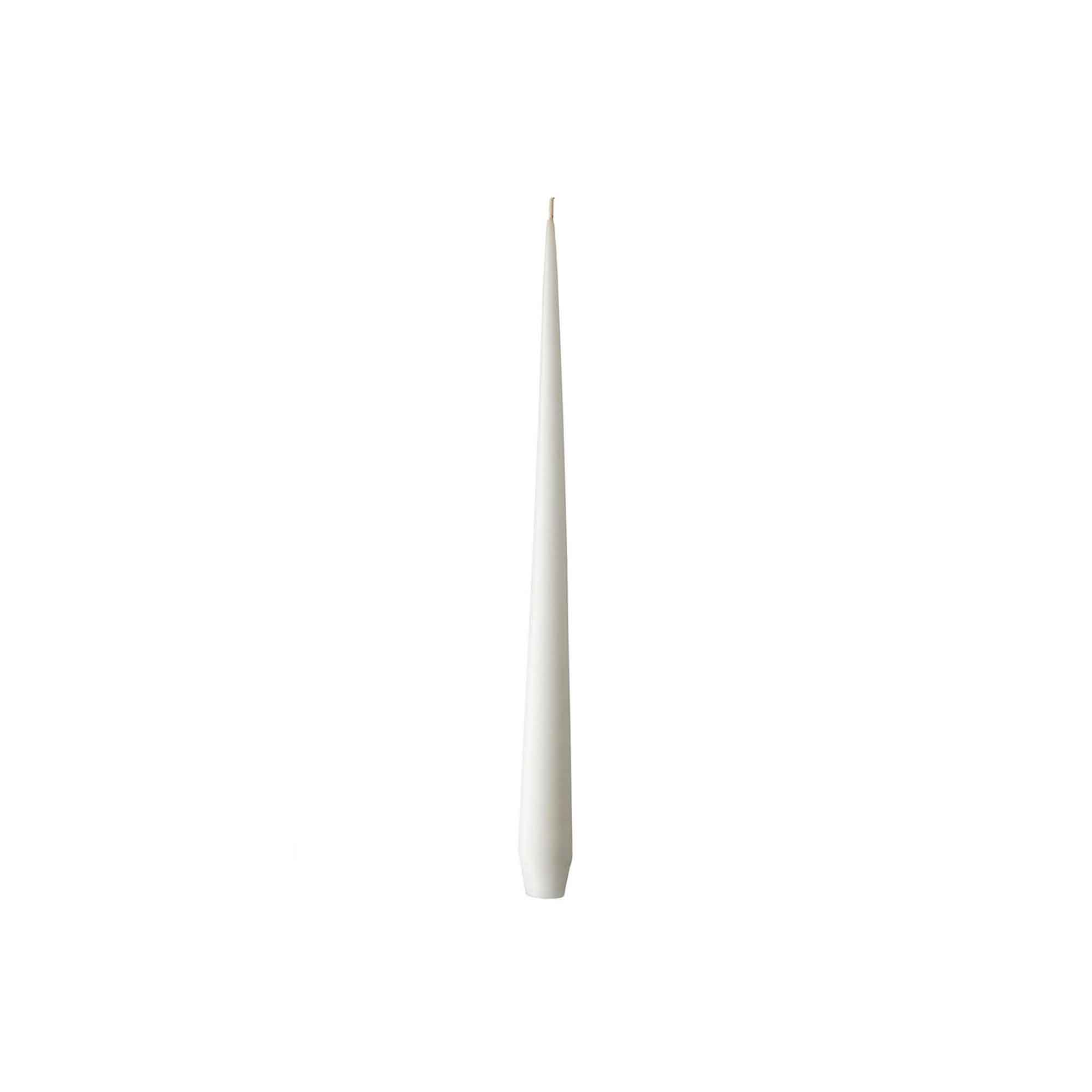 Ester & Erik narrow taper candle WHITE color no. 31, 1.6x24 cm Ester & Erik narrow taper candle WHITE color no. 31, 1.6x24 cm
