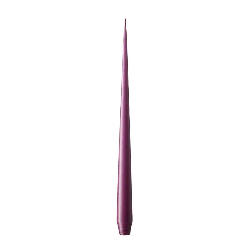 Ester & Erik taper candle PLUM SYRUP - color no. 46, 2.6 x 32 cm
