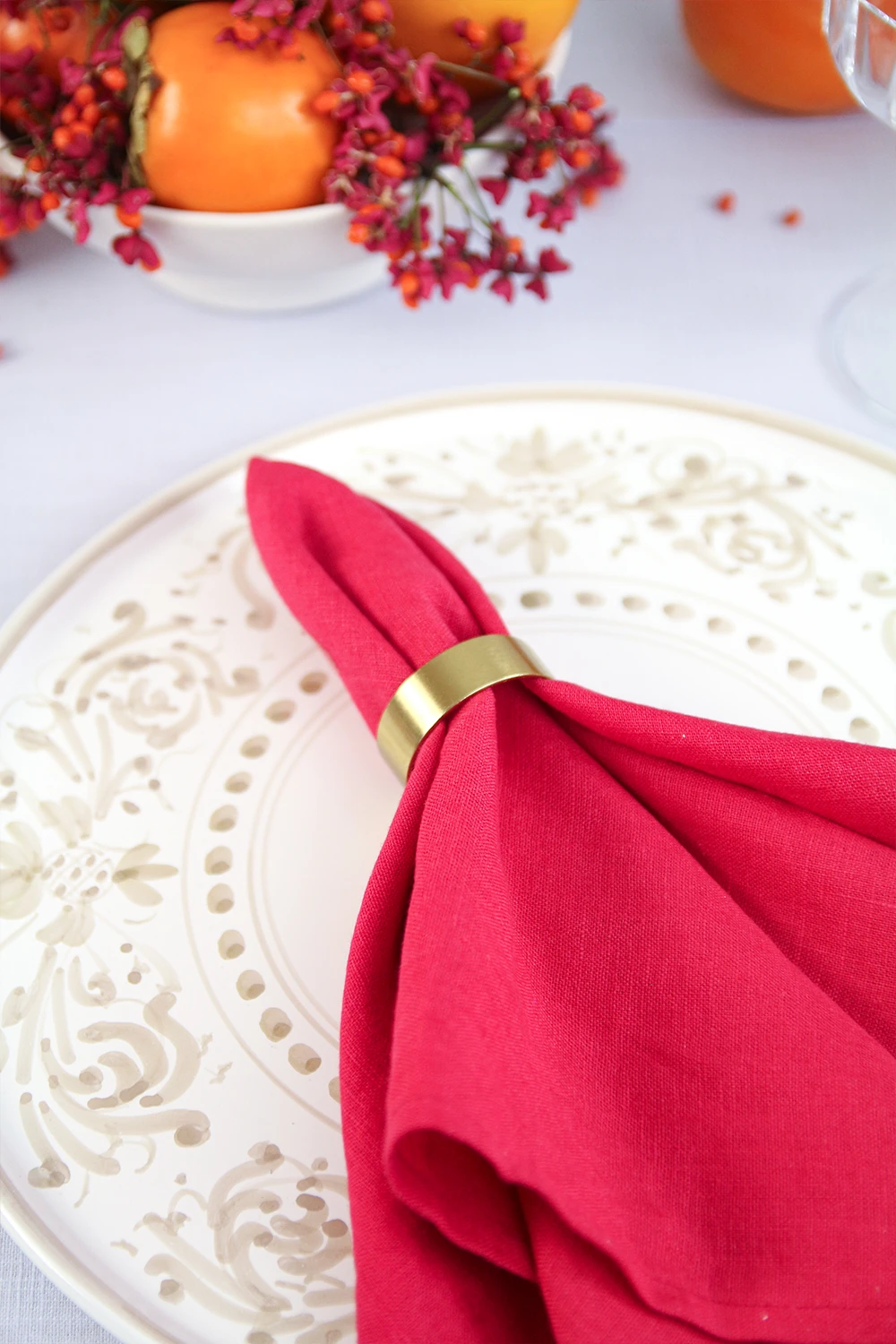 Napkin ring MINIMAL gold matt Napkin ring MINIMAL gold matt