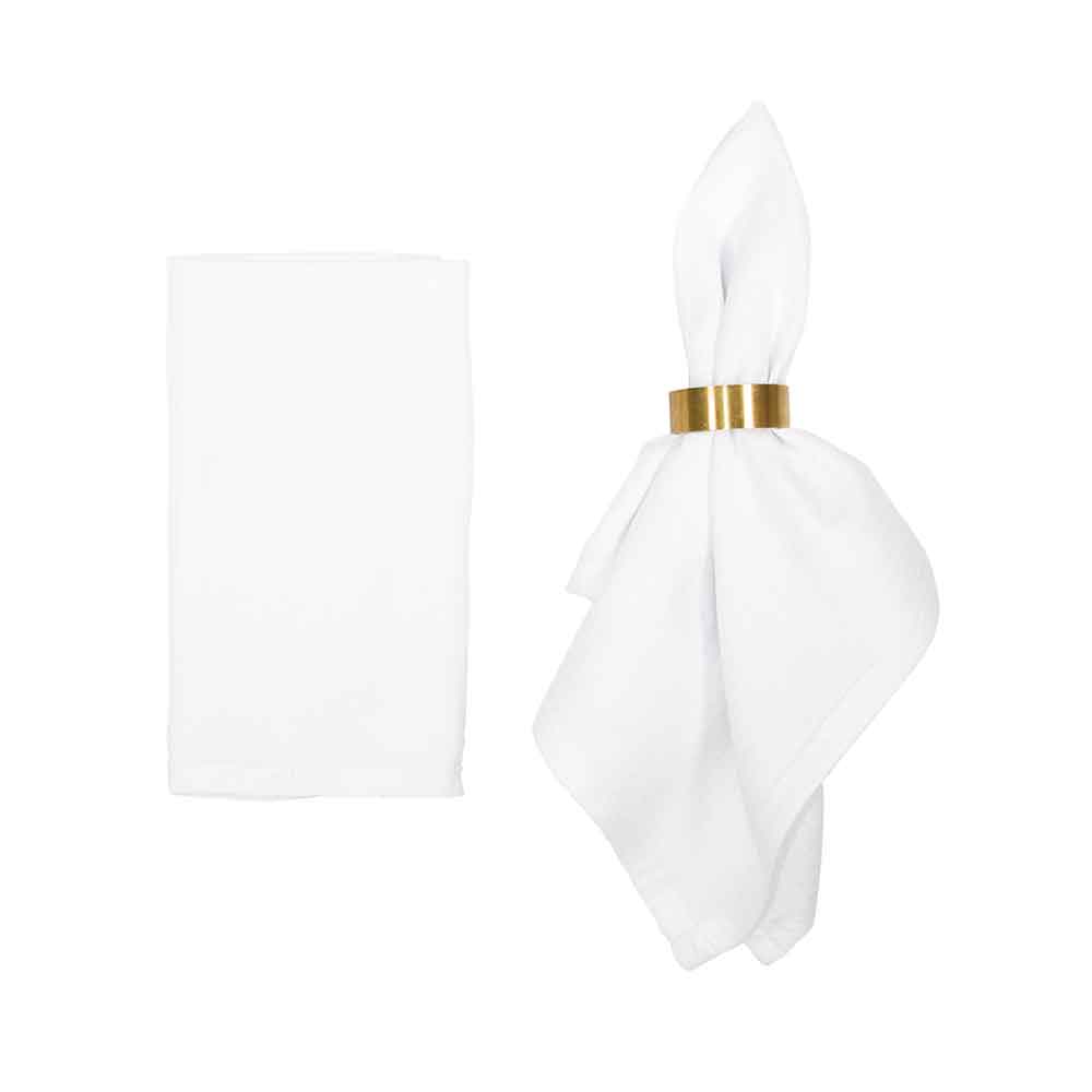 silk-linen-musselinservietten-stoffserviette-weiss-white Muslin napkin WHITE