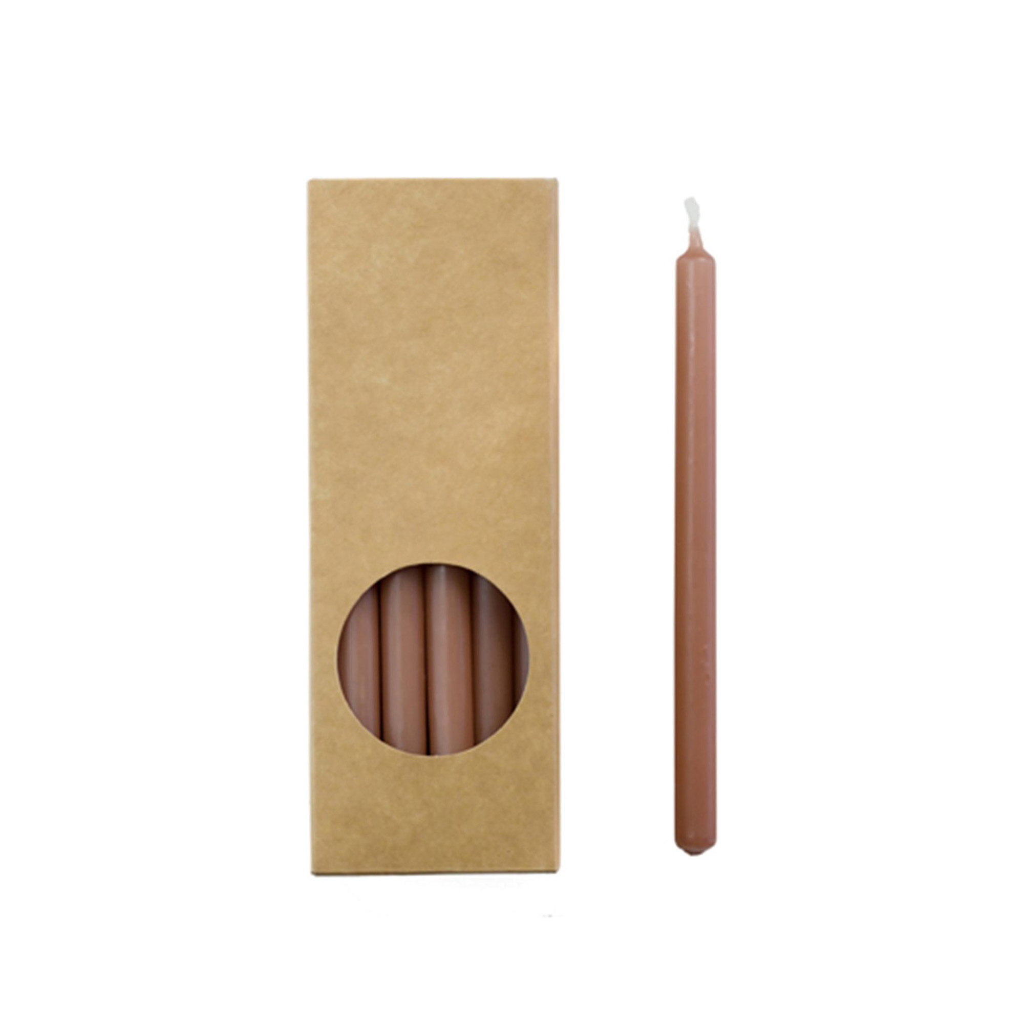 Thin stick candles/tree candles for Stoff Nagel candle holders - blush