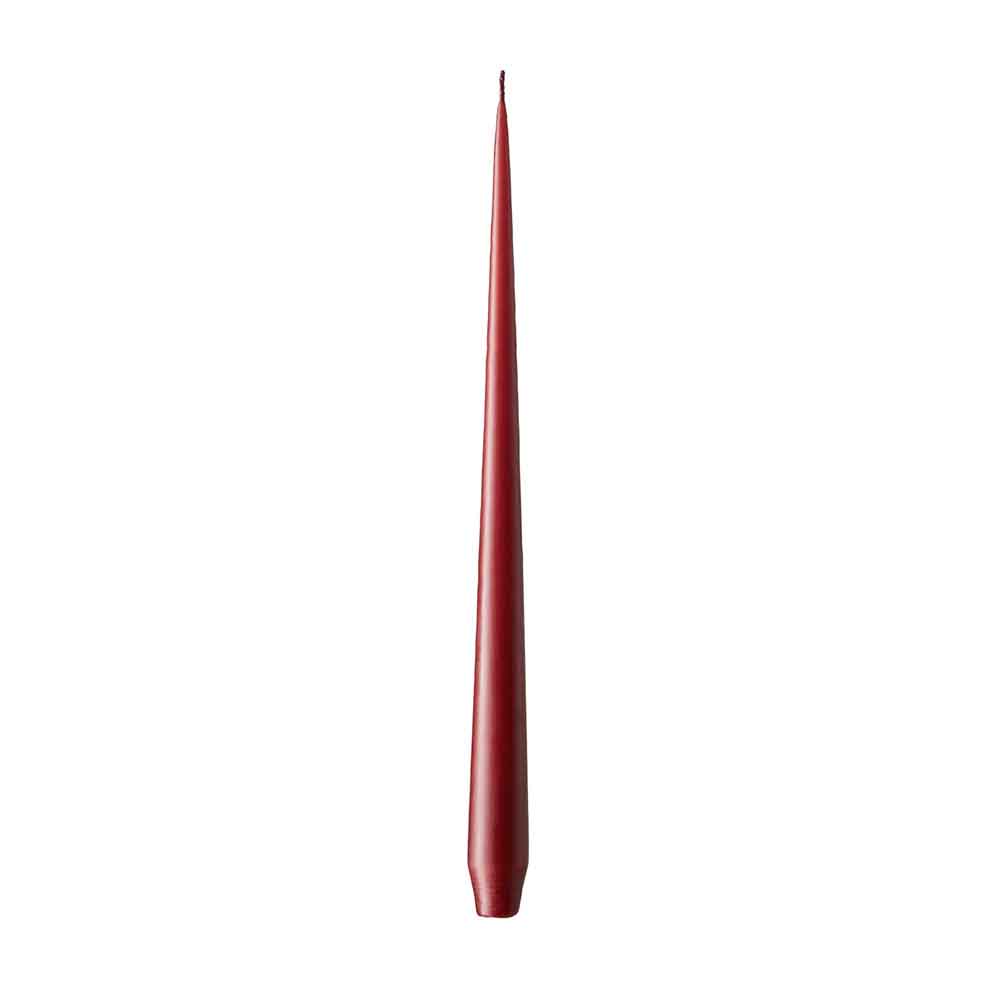 Ester & Erik taper candle WINE - color no. 44, 2.6 x 32 cm Ester & Erik taper candle WINE - color no. 44, 2.6 x 32 cm