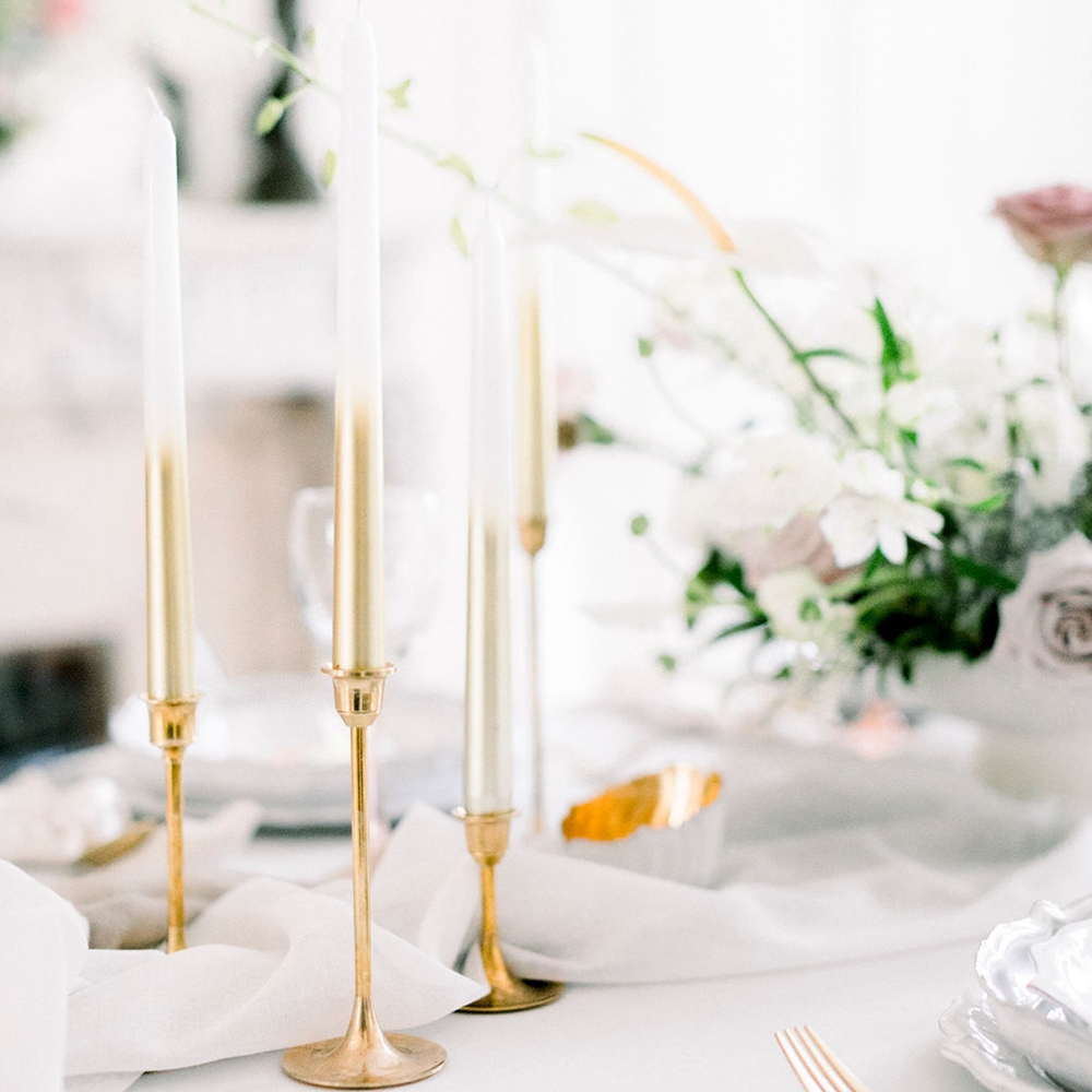Candlestick TULIP - gold Candlestick TULIP - gold