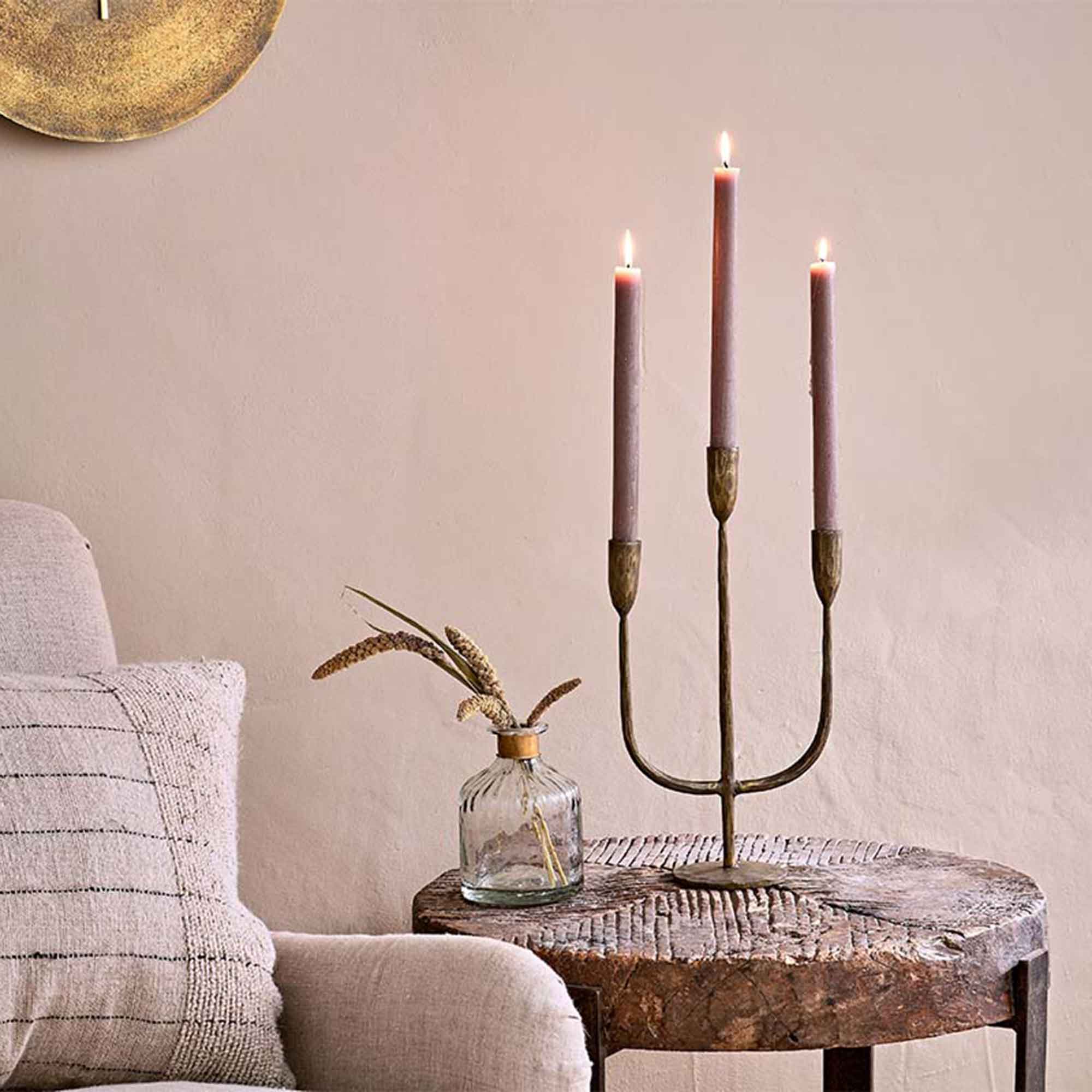 nkuku-kerzenleuchter-gold-mbata-2 Candlestick MBATA gold
