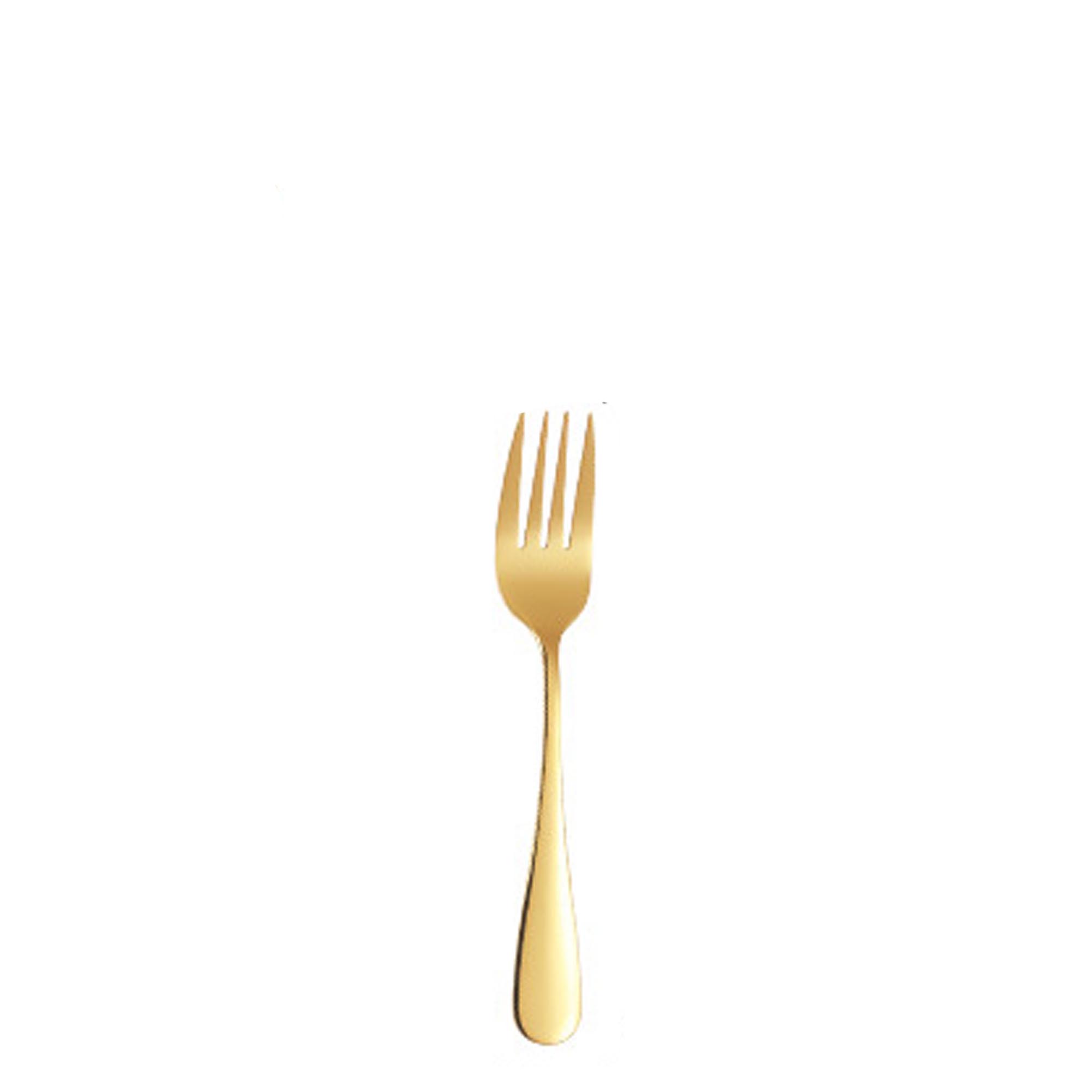 Besteck CLASSIC round gold Kuchengabel mieten Besteck CLASSIC round gold Kuchengabel mieten