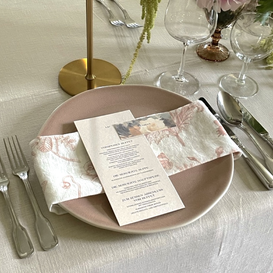 Charger Plate PROVENCE dusty pink Charger Plate PROVENCE dusty pink