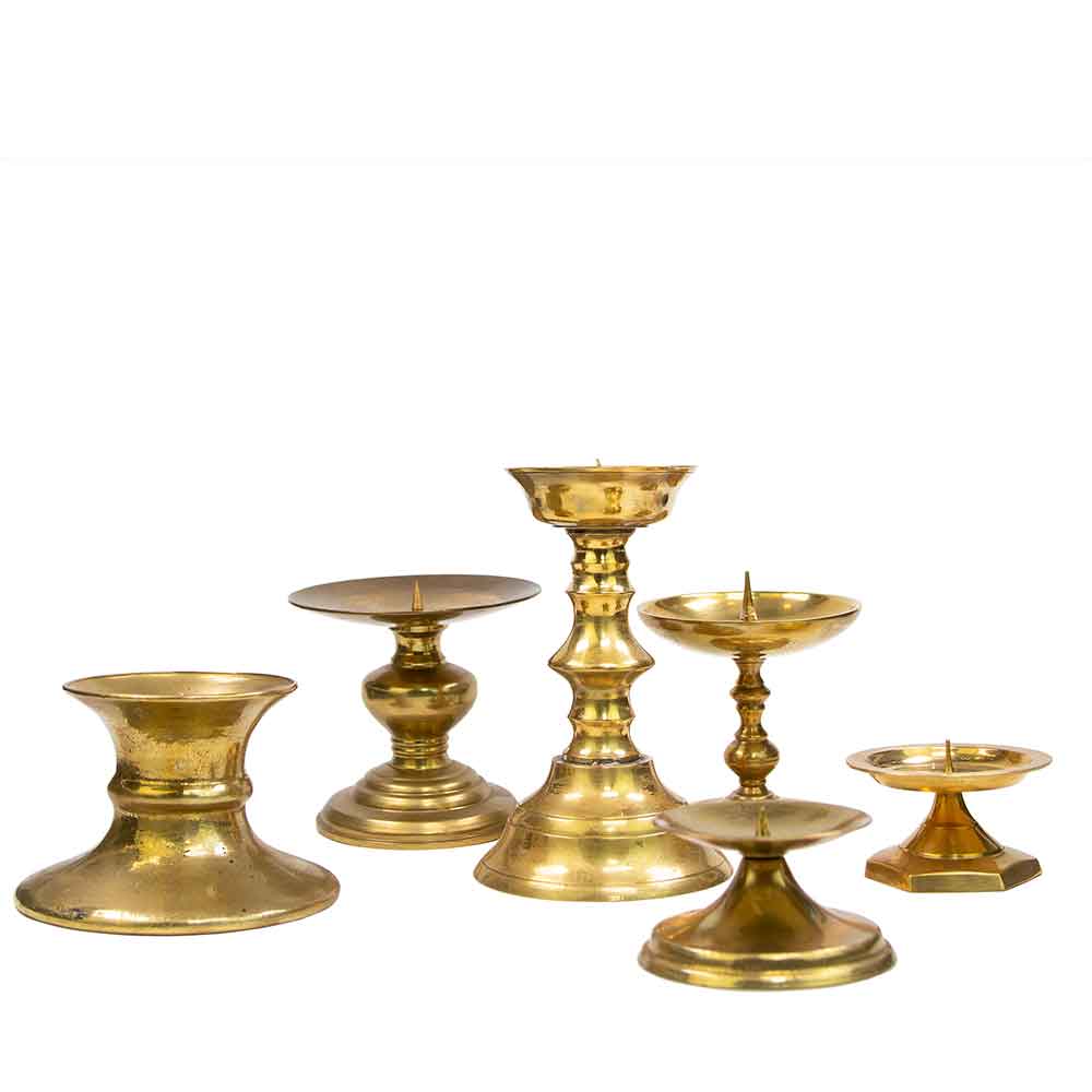 kerzenstaender-pilier-gold-messing-stumpenkerzen PILIER candlestick