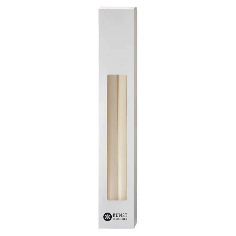 Thin taper candles WHITE - color no. 01, 1.3 x 28 cm - 12 pcs. Thin taper candles WHITE - color no. 01, 1.3 x 28 cm - 12 pcs.