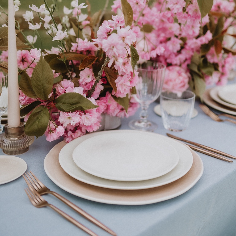 Dining plate PROVENCE dusty pink Dining plate PROVENCE dusty pink