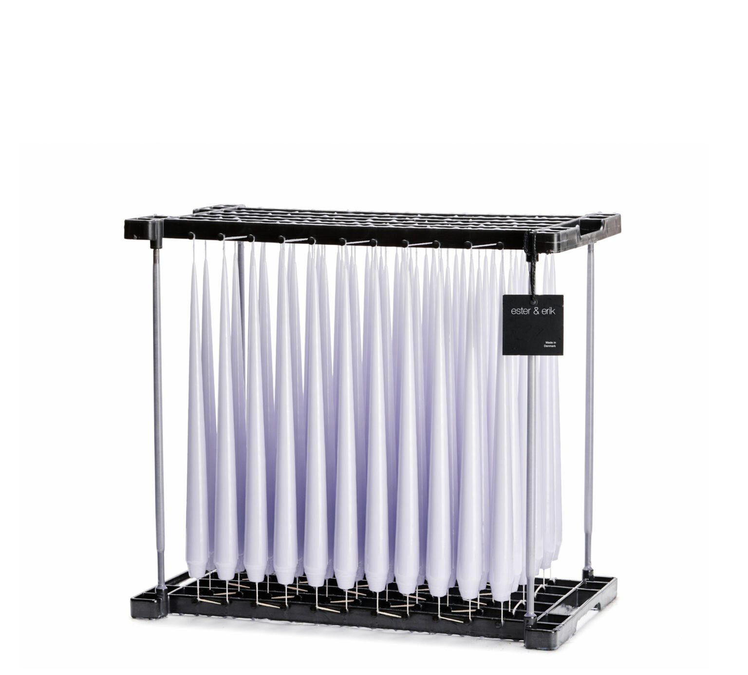 Ester & Erik taper candle AIRY VIOLET - color no. 12, 2.6 x 32 cm