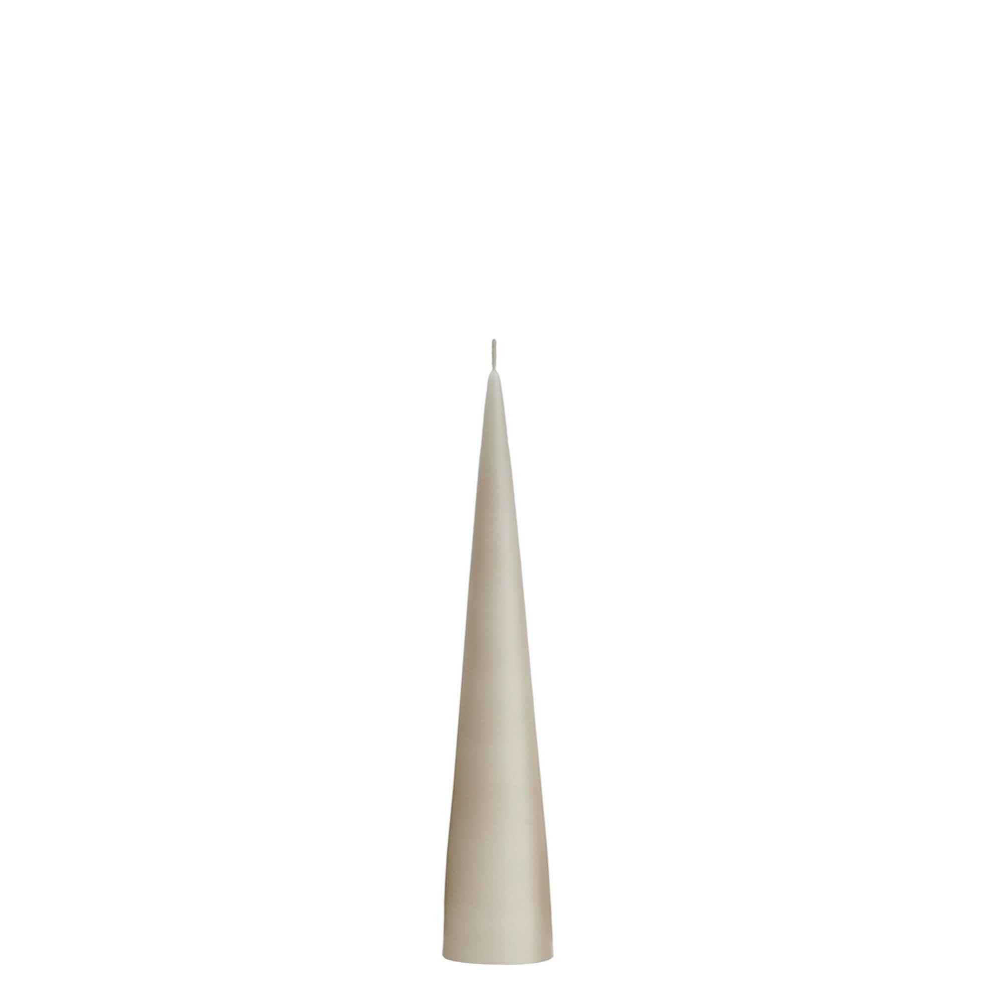 Ester & Erik taper candle LINEN GREY color no. 22, 25 cm