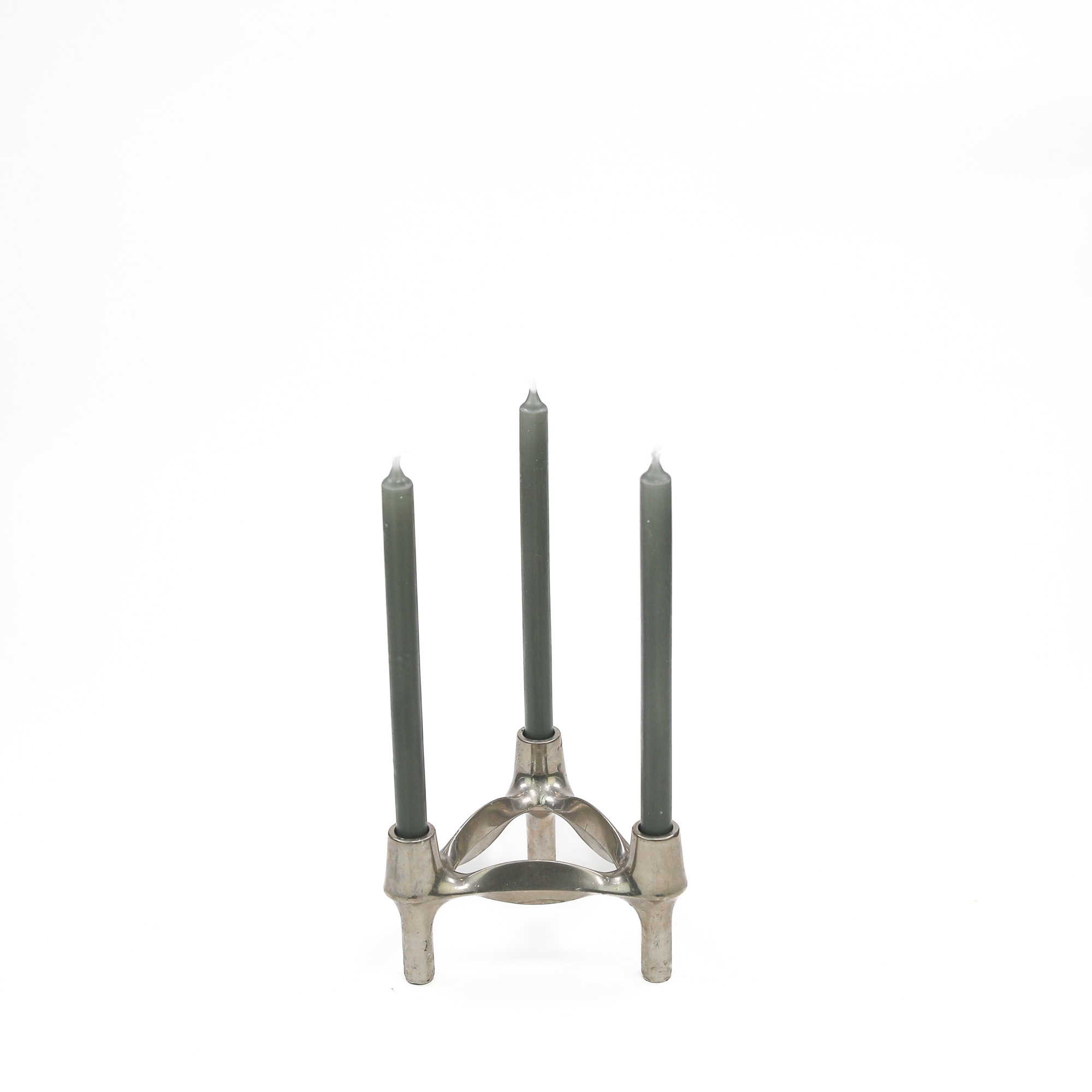 rustik-lys-dunne-stabkerzen-baumkerzen-stone-2 Thin stick candles/tree candles for Stoff Nagel candle holders - stone