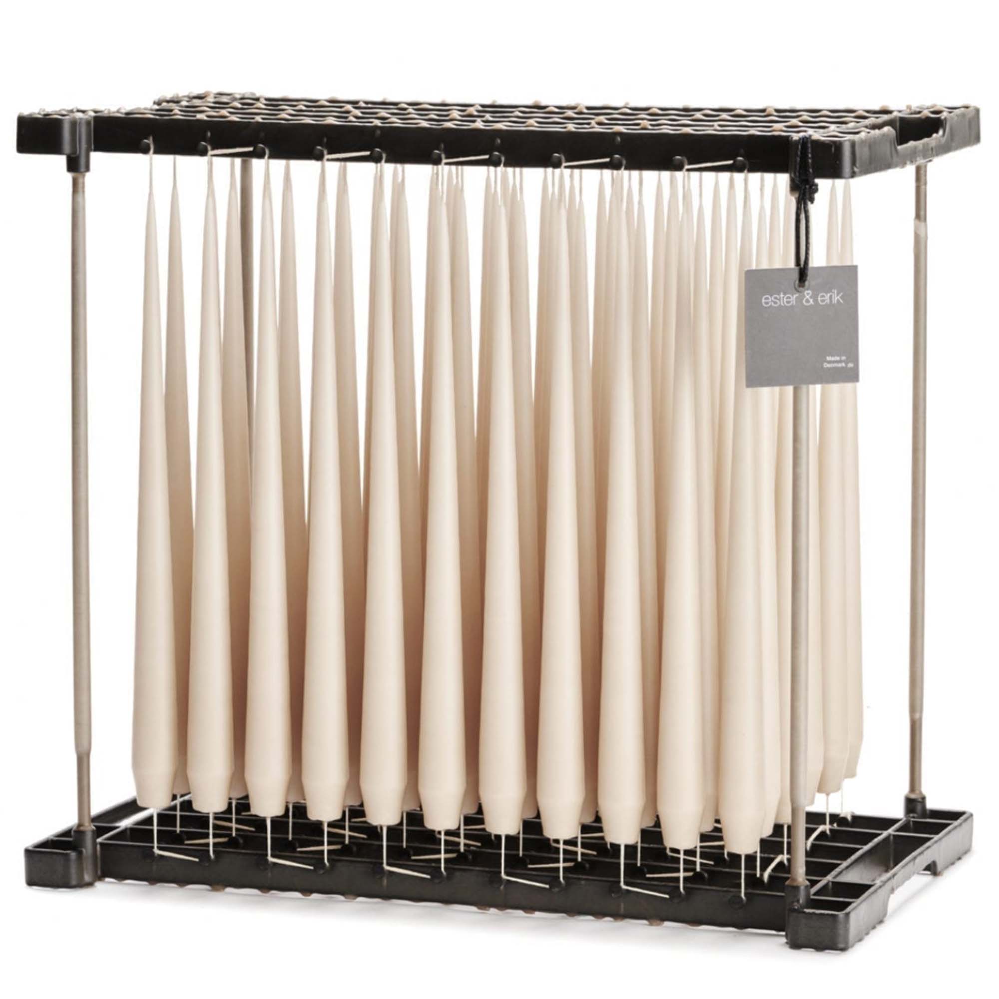 Ester-Erik-Spitzkerze-Taper-Candle-11-nude Ester & Erik taper candle NUDE | ICE LATTE - color no. 11, 2.6 x 32 cm