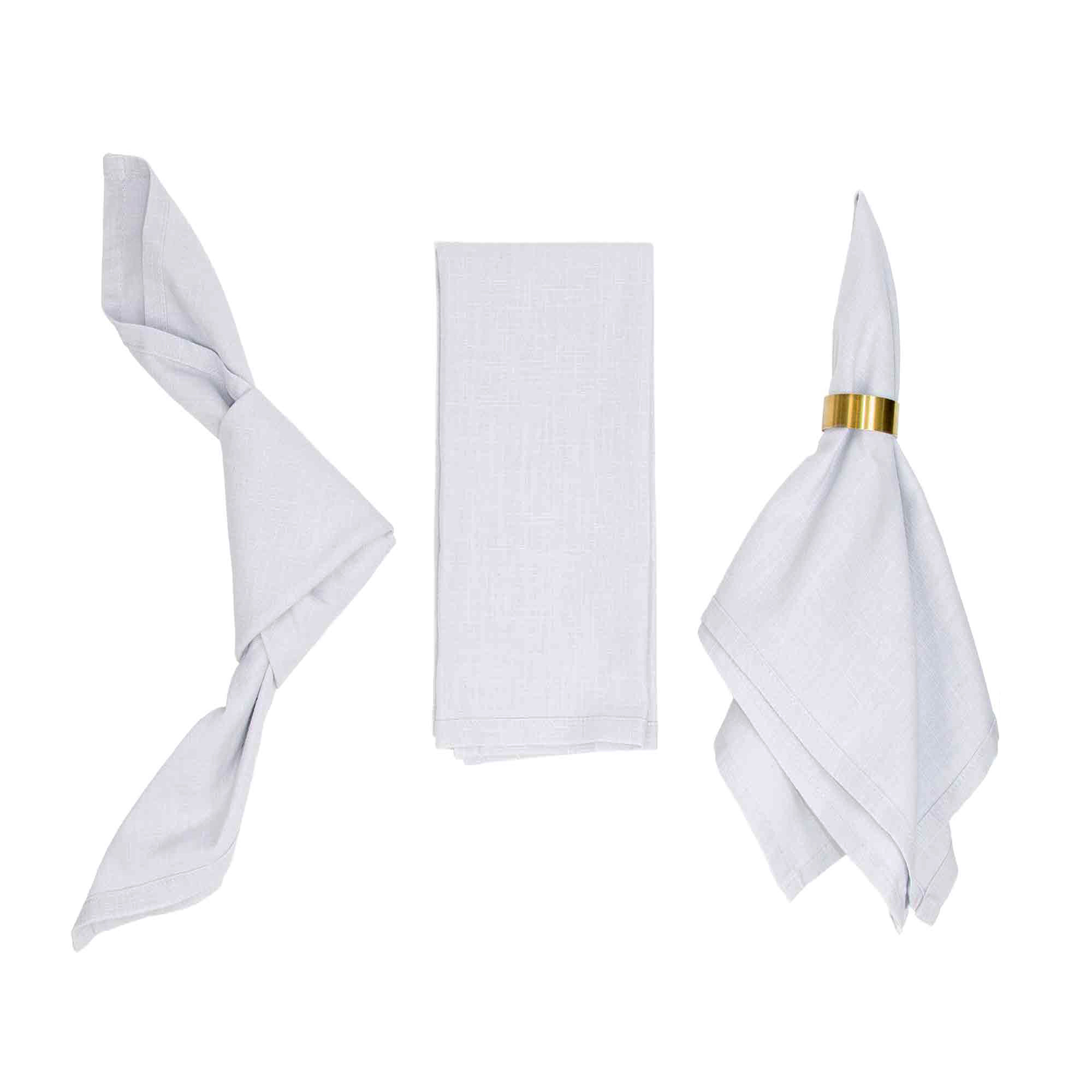 silk-linen-leinenserviette-stoffserviette-silbergrau-silver-grey Linen napkin SILVER GREY