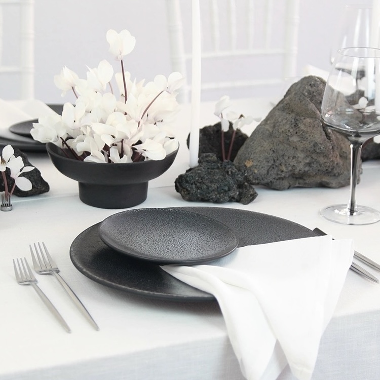 Bread plate CELESTE black Bread plate CELESTE black