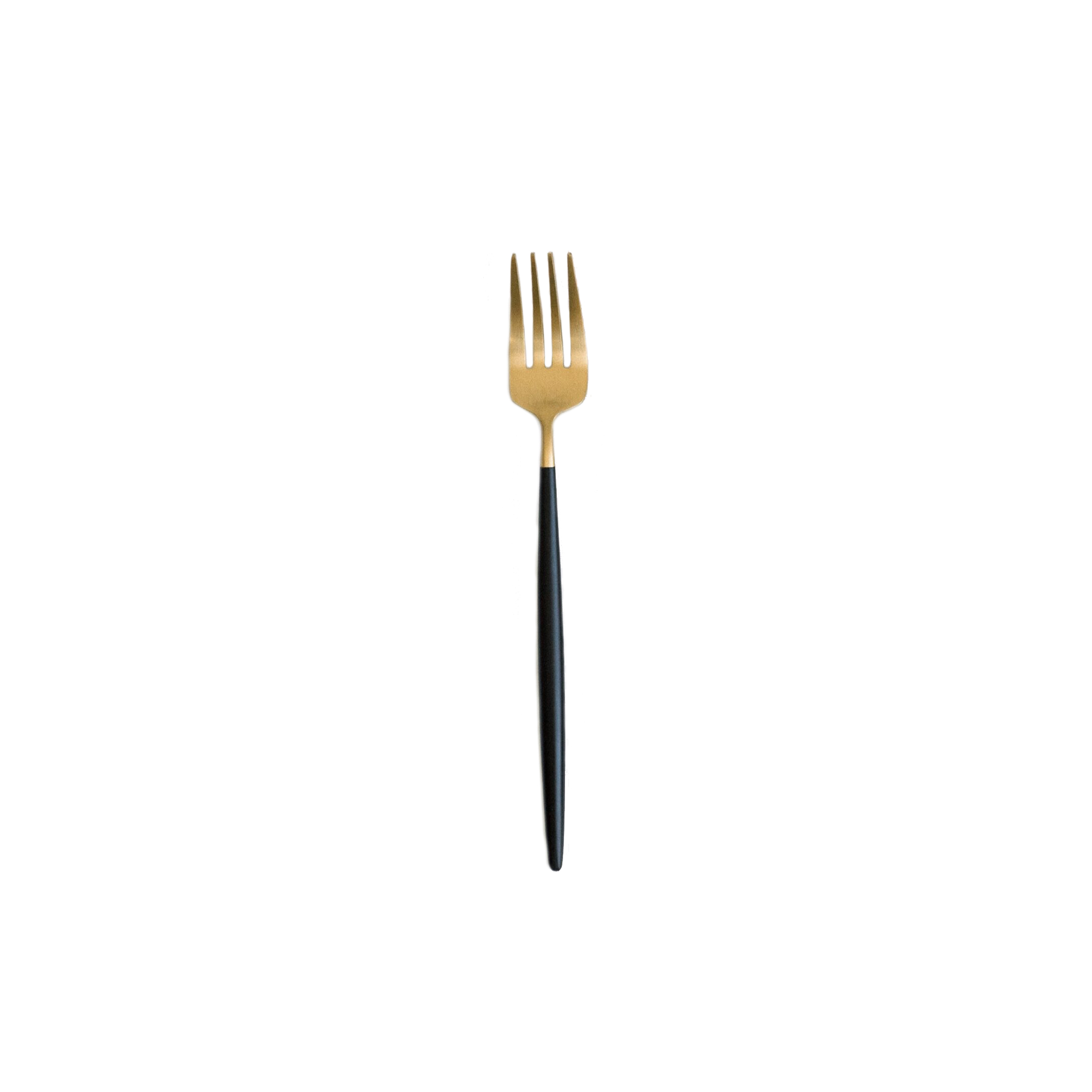 Besteck MOON schwarz gold Vorspeisengabel mieten Besteck MOON schwarz gold Vorspeisengabel mieten