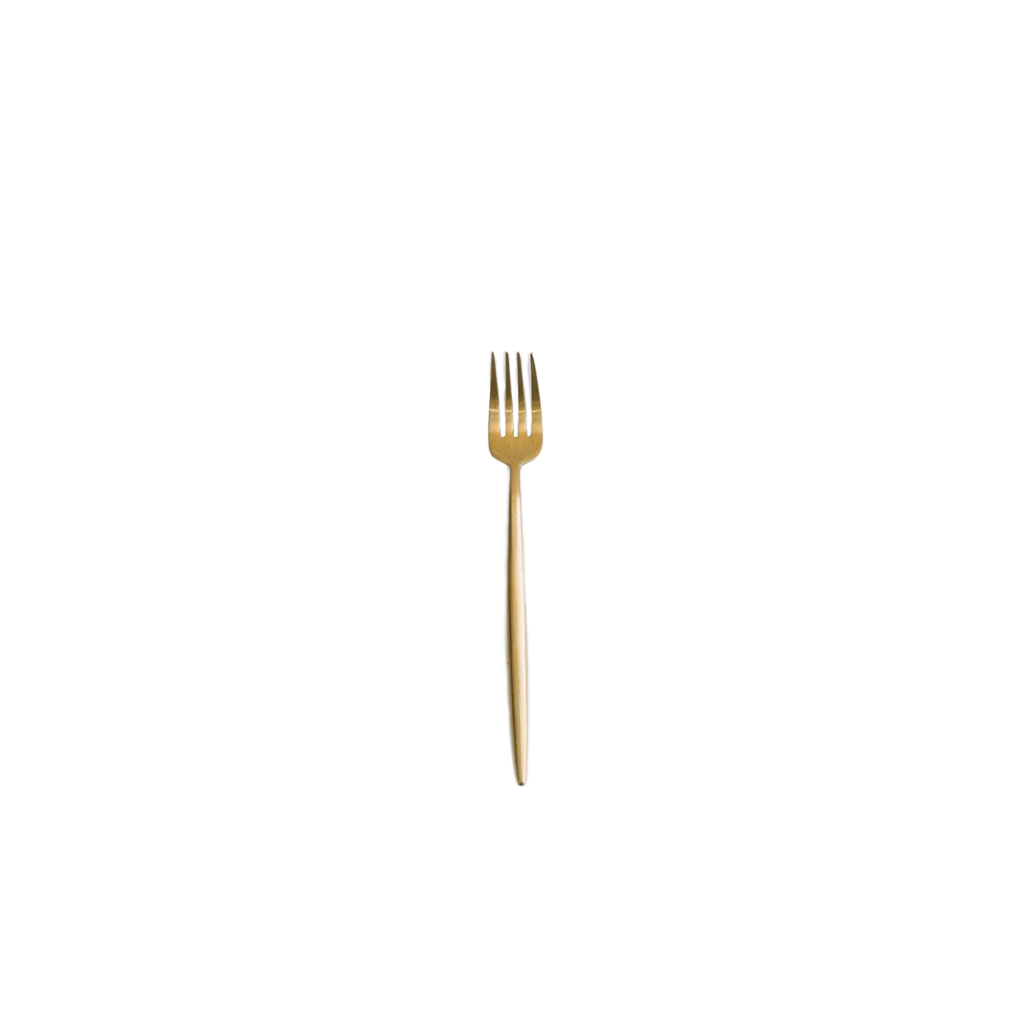 Besteck MOON gold matt Kuchengabel mieten Besteck MOON gold matt Kuchengabel mieten
