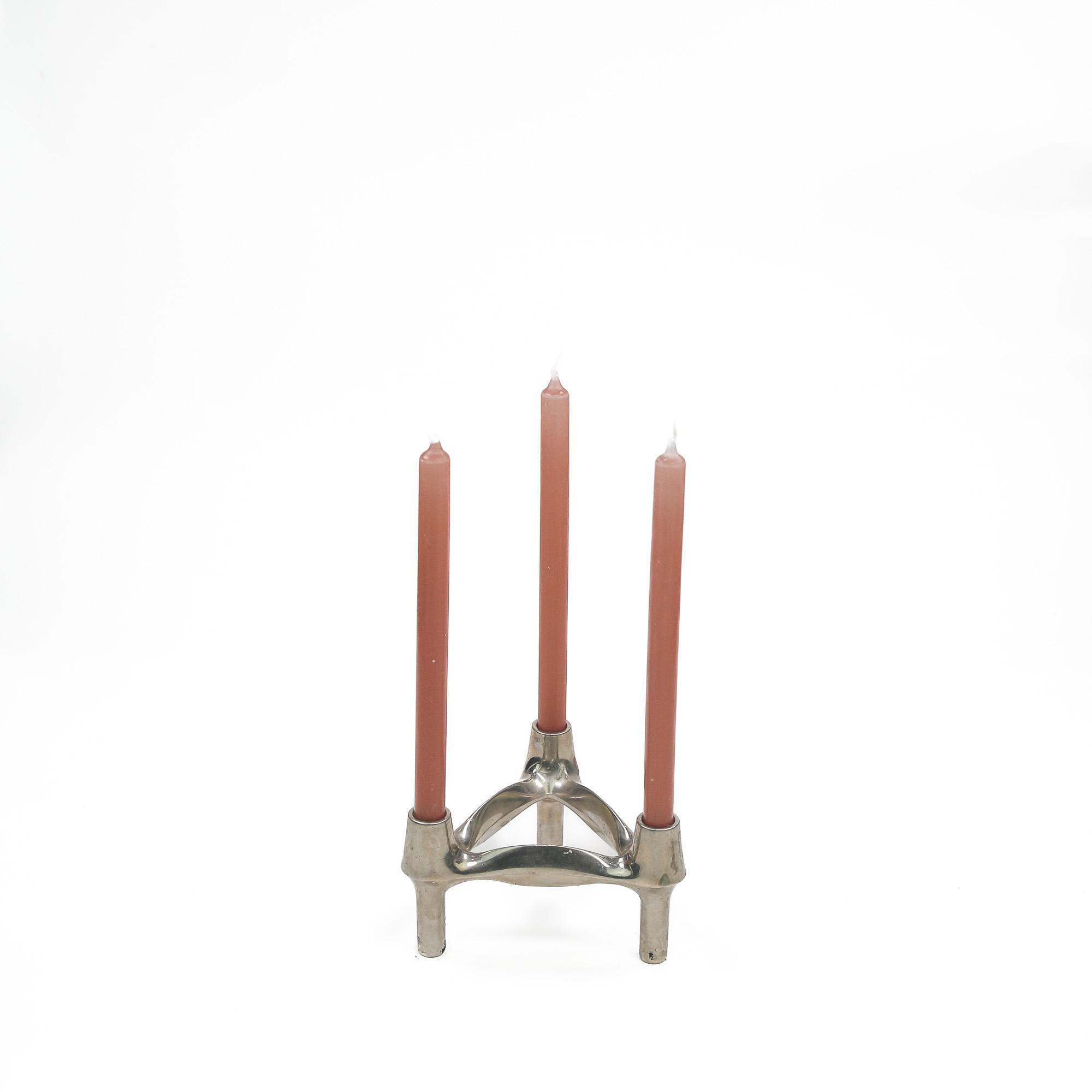 rustik-lys-dunne-stabkerzen-baumkerzen-blush-2 Thin stick candles/tree candles for Stoff Nagel candle holders - blush