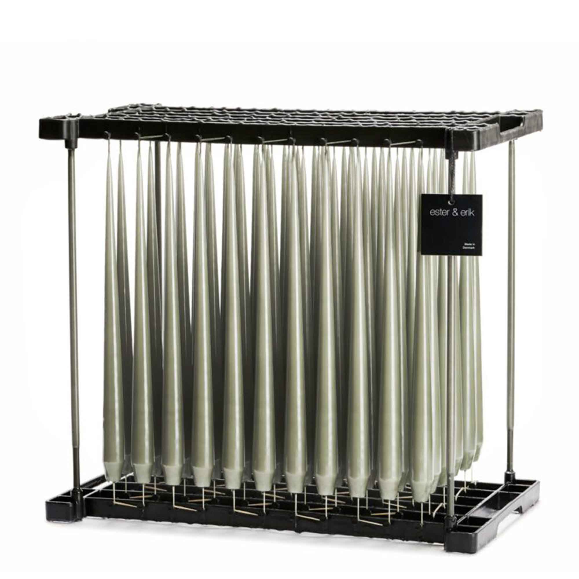 ester-erik-spitzkerze-artichoke-matte-69-32-cm-2 Ester & Erik taper candle SAGE | ARTICHOKE - color no. 69. 2.6 x 32 cm