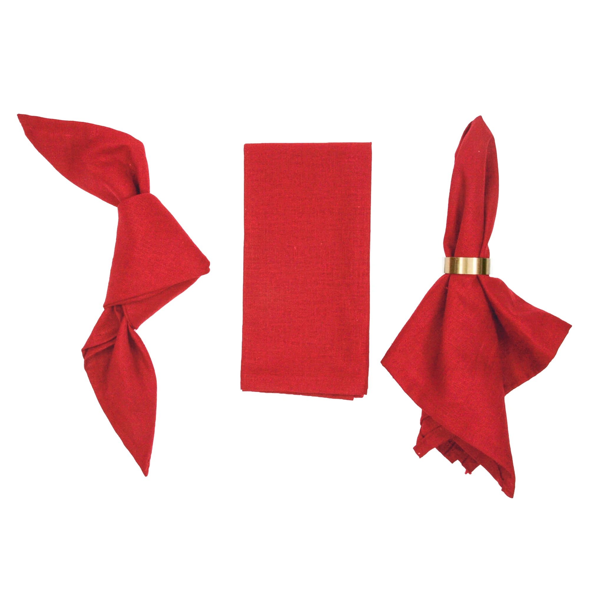 Linen napkin POPPY RED Linen napkin POPPY RED