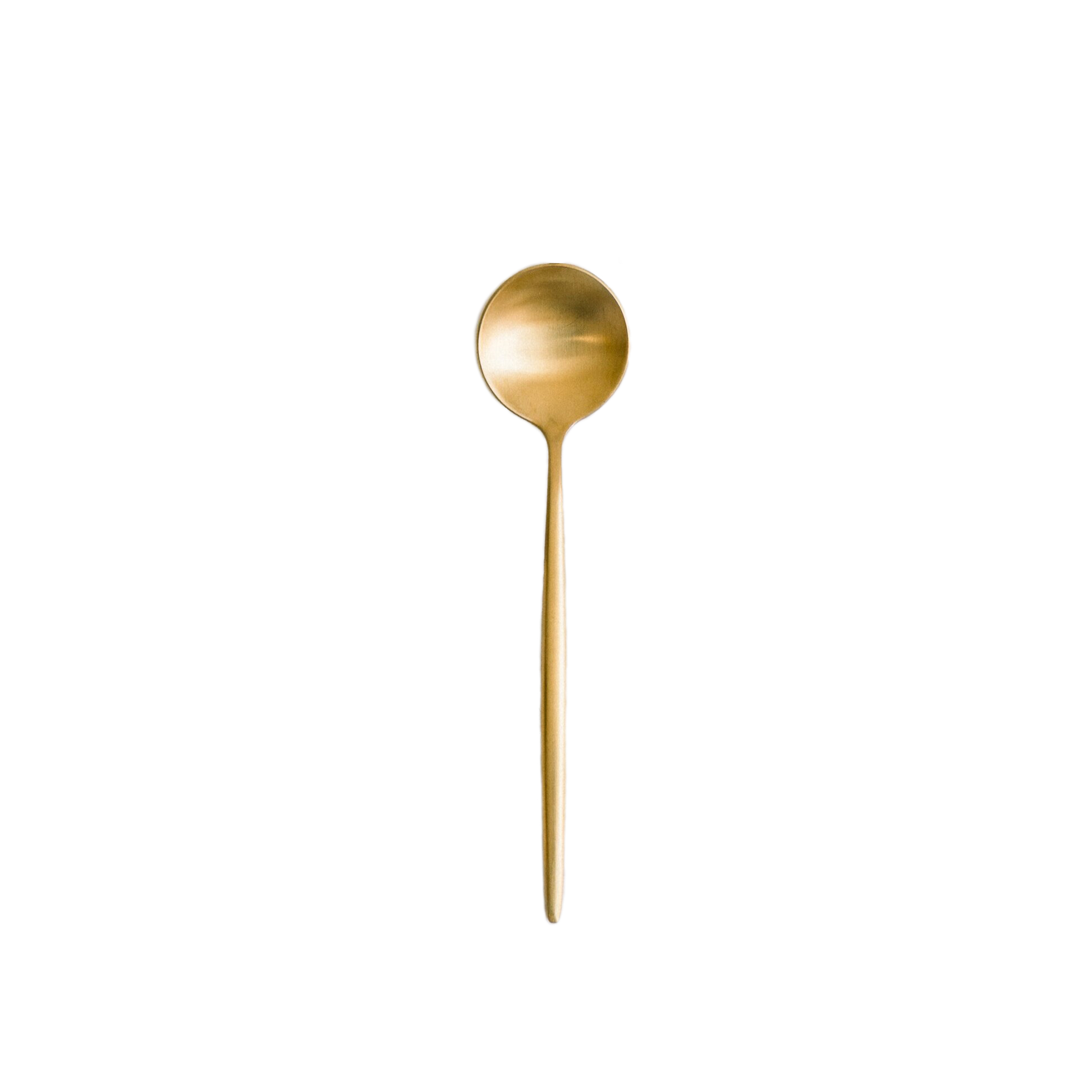 Besteck MOON gold matt Suppenlöffel mieten Besteck MOON gold matt Suppenlöffel mieten