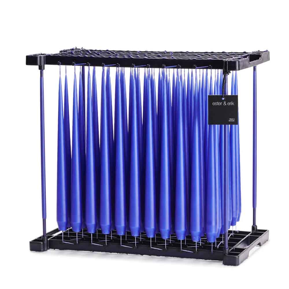 ester-erik-spitzkerzen-cornflower-48-2 Ester & Erik taper candle CORNFLOWER - color no. 48, 2.6 x 32 cm