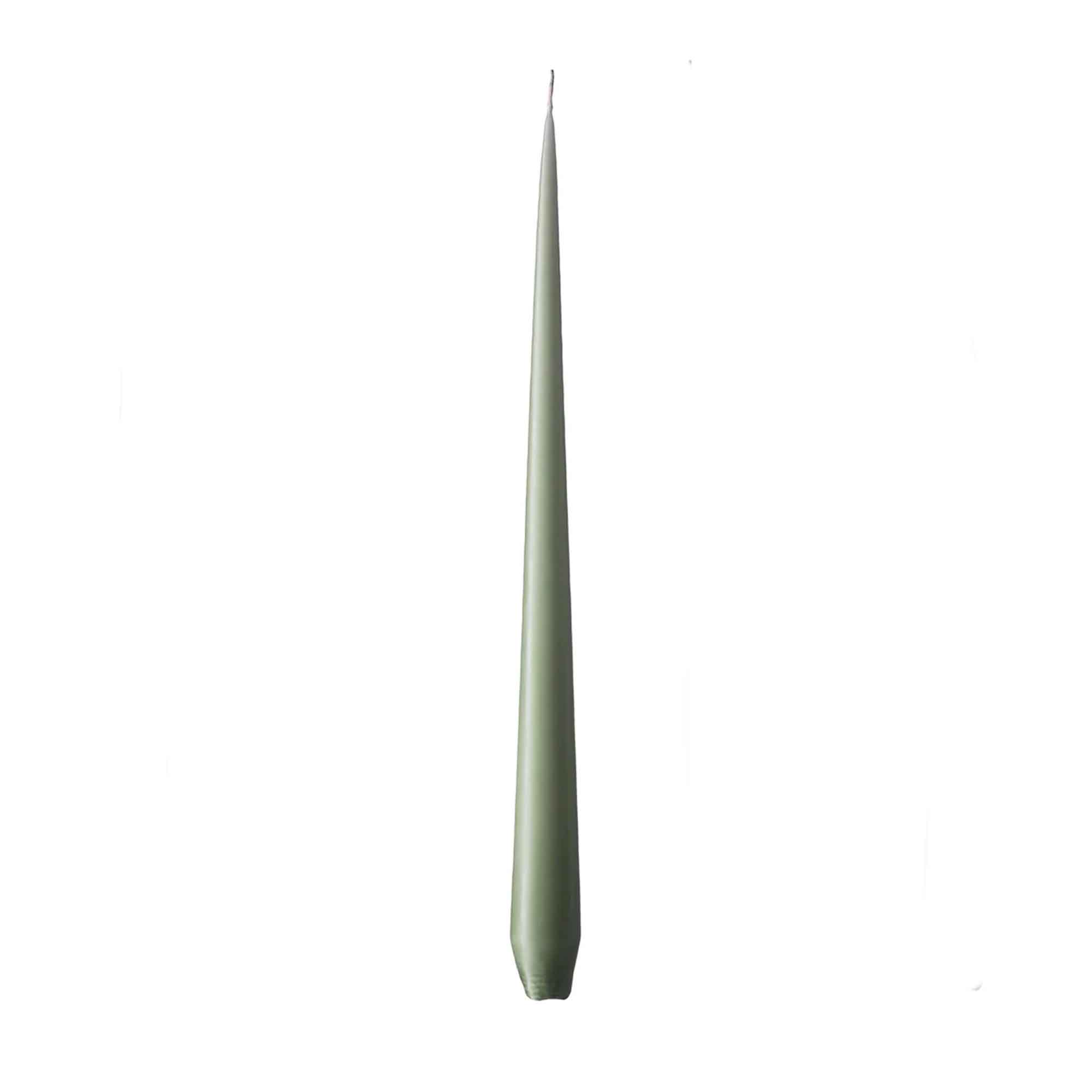 ester-erik-spitzkerze-raw-green-soil-70-32cm-1 Ester & Erik taper candle OLIVE GREEN | GREEN SOIL color no. 70, 2.6 x 32 cm