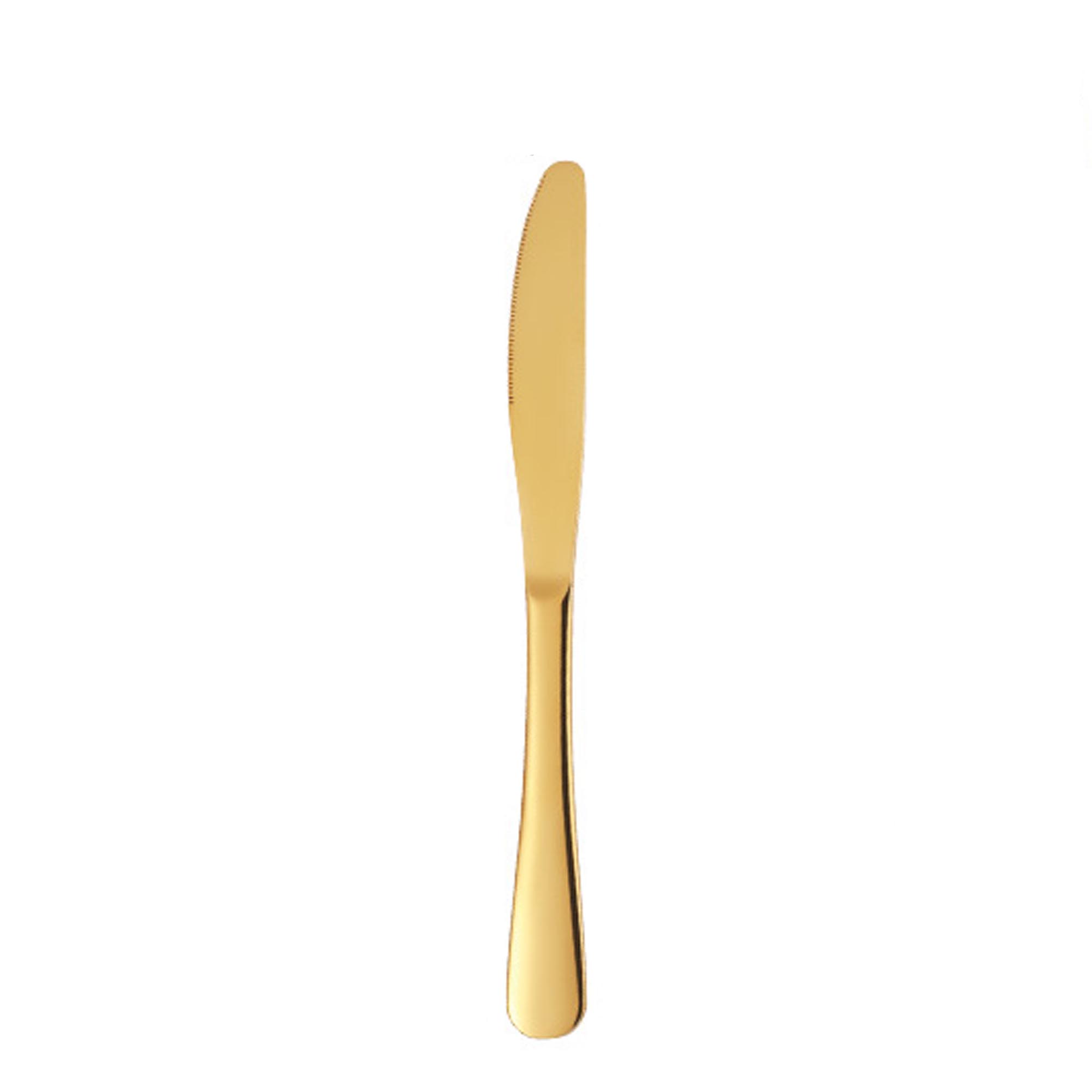Besteck CLASSIC round gold glänzend Vorspeisenmesser mieten Besteck CLASSIC round gold glänzend Vorspeisenmesser mieten